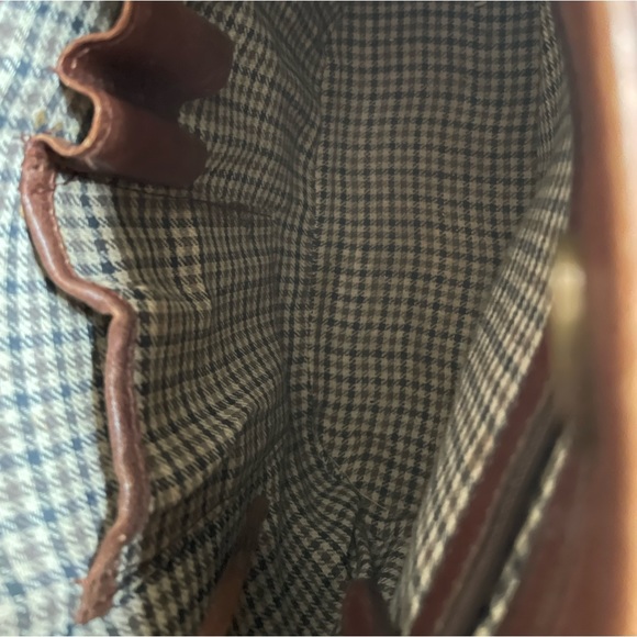 Vintage Spacious leather beaded handbag - Picture 7 of 7